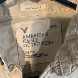 American eagle size extra small. casual buttondown